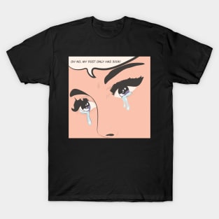 oh no, my post only has 500K - pop art- funny T-Shirt